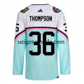 Herren Vegas Golden Knights Eishockey Trikot LOGAN THOMPSON 36 2023 All-Star Adidas Weiß Authentic